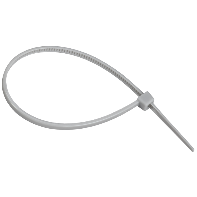 Хомут IEK UHH30-D036-250-100-K03 3.6х250мм P6.6 стандартный сер. (уп.100шт) U-HH30-D036-250-100-K03 Хомут IEK UHH30-D036-250-100-K03 3.6х250мм P6.6 стандартный сер. (уп.100шт) U-HH30-D036-250-100-K03