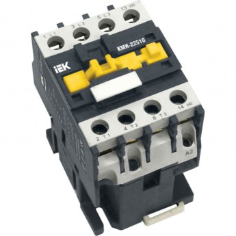Контактор IEK КМИ-22511 25А 400В/АС3 1НЗ - KKM21-025-400-01 Контактор IEK КМИ-22511 25А 400В/АС3 1НЗ - KKM21-025-400-01