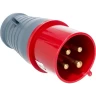 Вилка переносная IEK ССИ-024 3Р+РЕ 32А 380-415В IP44 - PSR02-032-4