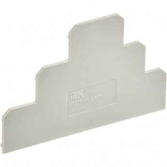 Заглушка IEK YCT13-00-3-K03-002-ZGL для CTS-ML 3 ур. 2.5кв.мм